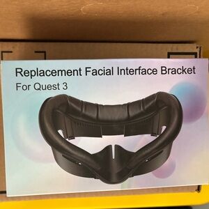 Replacement Facial Interface Bracket for Quest 3 - Black